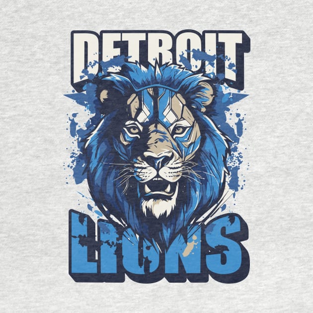 Detroit Lions by Hoperative